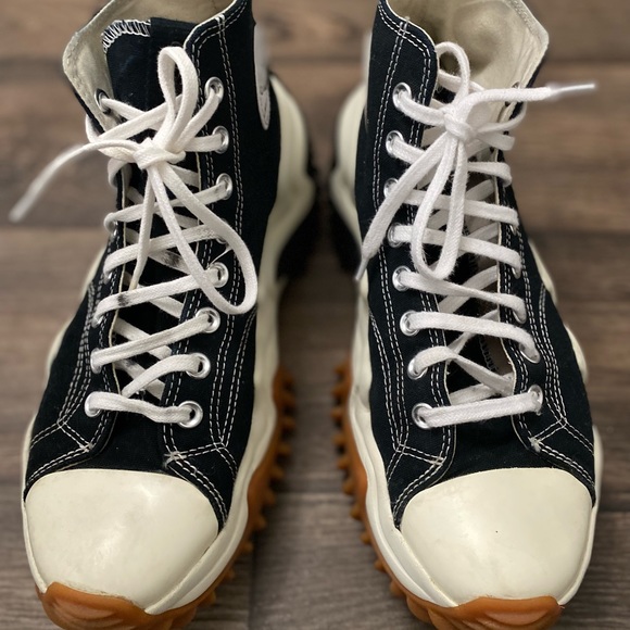 Converse Size 9.5 Run Star Motion Black, Gum Honey - Picture 3 of 7